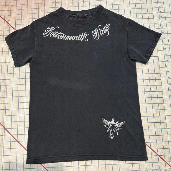 Kottonmouth Kings Band T Shirt No 7 Album Black Size Small Distressed Vintage